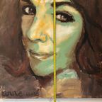 Portret Verf Op Linnen Vrouw Anne 75X75 thumbnail 13