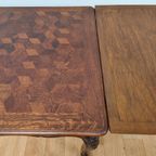 Vintage Antieke Landelijke Eettafel Eetkamertafel Tafel Uitschuifbaar 508 thumbnail 15
