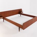 1960’S Mid-Century Italian Modern Double Bed Frame thumbnail 2