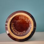 Vintage Scheurich West Germany Vaas Vaasje Bruin Rood thumbnail 3