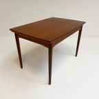 Massief Houten Uitschuifbare Deense Tafel, 1970’S thumbnail 4