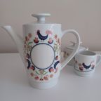 Bareuther Waldsassen Bavaria Vintage 21-delig Koffie/dessertservies thumbnail 7