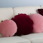 366 Concept Kussen Circle Cushion Velvet Roze Ø 30Cm Inclusief Vulling thumbnail 3