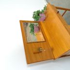 Make Up Tafel Met Spiegel En Lampje Uit Zweden, Kaptafel thumbnail 12