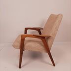 Vintage Deens Design Fauteuil, Yngve Ekstrom 1960S Teak Hout thumbnail 6