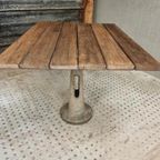 Oude Tuinset Tafel Met 2 Klapstoelen Industriële Tuinset thumbnail 4