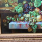 Moreau. Schilderij "Stilleven Met Fruit". thumbnail 4