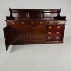 Engelse Mahoniehouten Dressoir / Dressoir Uit Het Begin Van De 20E Eeuw - Camp Van Messing thumbnail 13