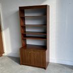 Vintage Rosewood Boekenkast Pallisander Wandkast thumbnail 3