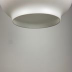 1 Of 2 Frosted White Glass Pendant Light By Peill And Putzler 1960 thumbnail 7