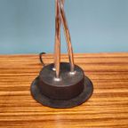 Vintage Bollenlamp Tafellamp Bureaulamp Lamp Bollen Chrome Glas thumbnail 4