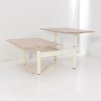 Gispen Tm Bench Werkplek Handslinger, Bladkleur Naar Keuze, 2 X 120 X 80 Cm thumbnail 2