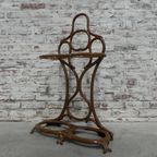 Art Nouveau, Gietijzeren Paraplustandaard Fonderie Corneau Alfred thumbnail 5