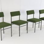 Set Van 4 Vintage Eetkamerstoelen Stoelen 'traunraut' thumbnail 12