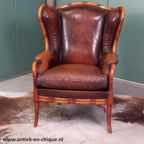 Vintage Faux Bamboo Fauteuil thumbnail 7