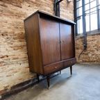 Vintage Houten Kast / Retro Buffetkast / Cupboard thumbnail 2