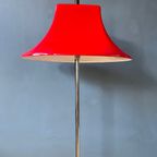 Rode Willem Hagoort Space Age Vloerlamp - Mid Century Acrylglas Lamp thumbnail 8