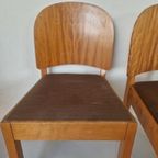 2 Amsterdamse School Art Deco Stoelen thumbnail 6