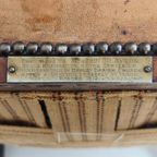 Klassieke Engelse Leren Stoel 1912 thumbnail 15