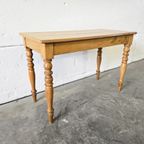 Vintage Houten Console Tafel / Sidetable / Bijzettafel thumbnail 10