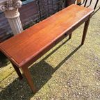 Mooie Lage Sidetable Afm. 120x35cm En 62cm Hoog. \ thumbnail 4
