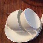 5 X Kop En Schotels Van Villeroy & Boch In Wit Nieuw thumbnail 9
