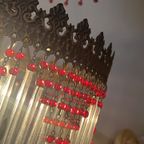 Art Deco Stijl Kroonluchter Vintage Staafjes Hanglamp Kristal thumbnail 8