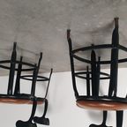 6x Chaise Nicolle Franse Industriële Metalen Design Stoelen thumbnail 9