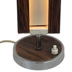 Phillips - Mcm - Table Lamp With Wood Veneer - Rotatable Inside thumbnail 4