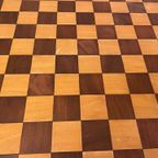 Lage Dambord Tafel Speeltafel Salontafel Vintage Frans thumbnail 9
