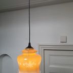 Glazen Vintage Hanglamp Uit De Jaren 60/70, Parelmoer Shine thumbnail 12