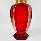 Lampe Berger Paris Athena Ruby Rouge Geurlamp 1980’s Nieuwstaat thumbnail 3
