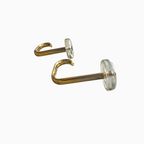 Wand-Haken Van Glas En Aluminium thumbnail 11