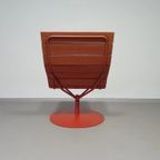 Marcus Arvonen Voor Ikea (ps 2009) - 2 Rode Draaifauteuils Brygga thumbnail 5