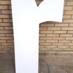 Mega Grote Vintage Reclameletter, Gevelletter, Doosletter R thumbnail 2