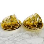Vintage Gouden Theeservies Japans 1950’s thumbnail 7