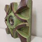 Zeldzame Honsel Leuchten Wandlamp Keramiek thumbnail 4
