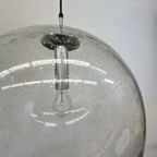 Large Limburg Glashütte Hanging Lamp Globe 1970S Germany thumbnail 14