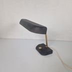 Grote Vintage Hillebrand Bureau Lamp Design Jaren 60 thumbnail 2