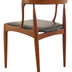 Set Van 6 Johannes Andersen Voor Uldum Stoelen Vintage Eetkamerstoelen thumbnail 9