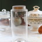 Grote Oude Glazen Pot thumbnail 5