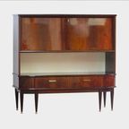 Vintage Art Deco Secretaire Barkast Dressoir In Palissander, 1920-30s thumbnail 4