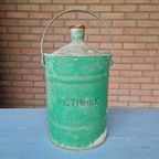 Antieke Metalen Petroleum Kan Goed Bus thumbnail 5
