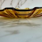 Glazen Gebald-Set Art-Deco Amber Kleurig: Josef Inwald thumbnail 8