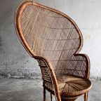 Vintage Emmanuelle Armchairs In Natural Rotan thumbnail 9