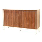 Vintage Palissander Dressoir Met Schuifdeuren Gemaakt In De Jaren '60 thumbnail 4