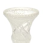 Vintage Vaas Boheems Kristal Diamant Patroon Medici 23cm thumbnail 11