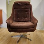 Vintage Draaifauteuil Goldsiegel Draaistoel Stoel Fauteuil thumbnail 4