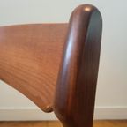 Set Van 4 Vintage Deense Stoelen Van Findahl Møbelfabrik 196 thumbnail 6