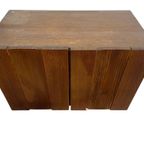 Vintage Hangende Muurkast / Wandkast In Hout thumbnail 10